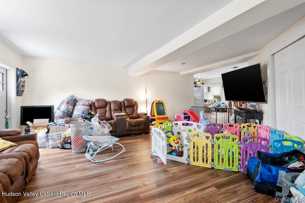 252-254 Partition Street Saugerties, NY 12477 - Photo 26 of 35 a playing room with furniture and a flat screen tv