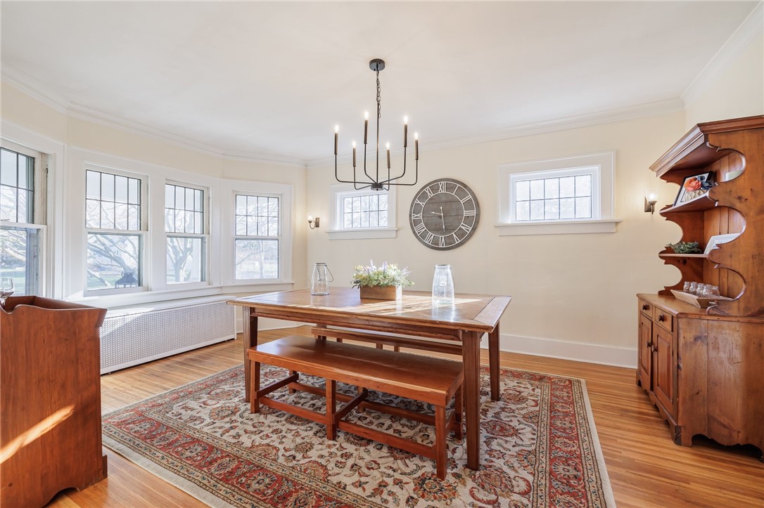 157 Sunset Drive Brighton, NY 14618 - Photo 18 of 32 Dining Room with bay window