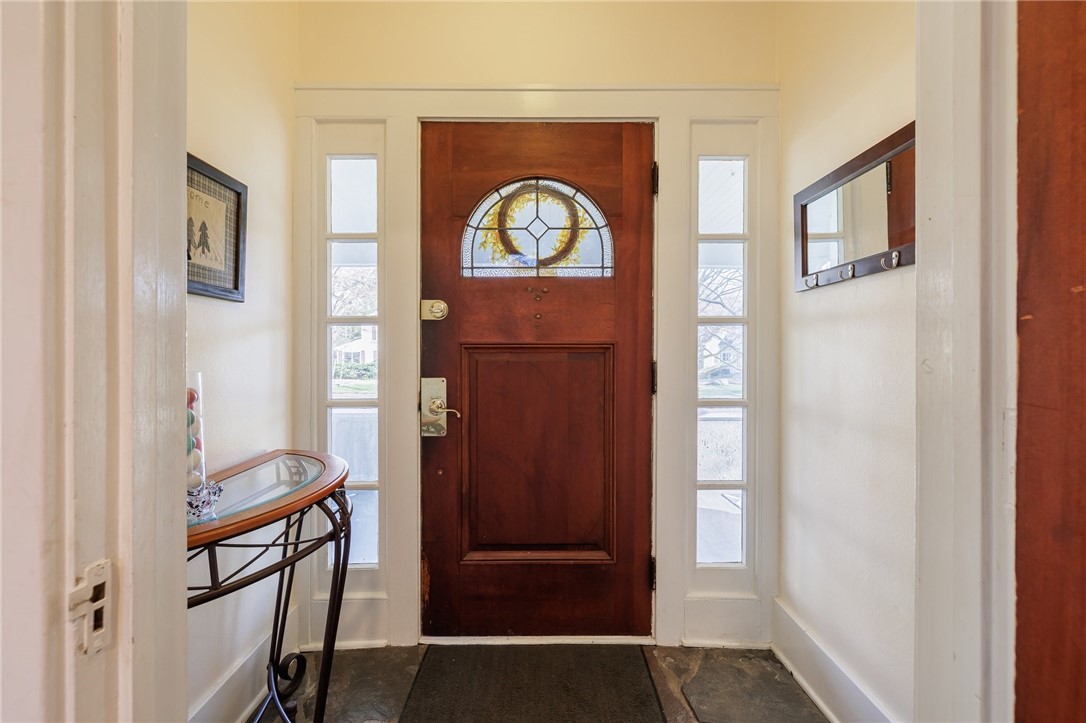 157 Sunset Drive Brighton, NY 14618 - Photo 7 of 32 Double Foyer with slate flooring