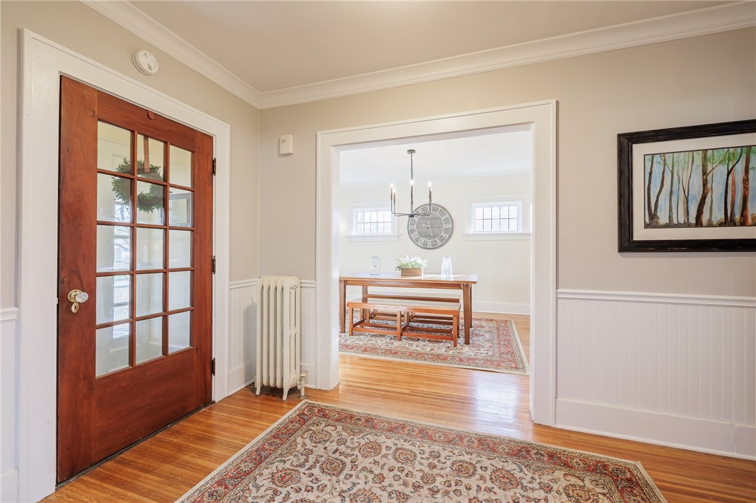 157 Sunset Drive Brighton, NY 14618 - Photo 10 of 32 Front Foyer open to Dining Room