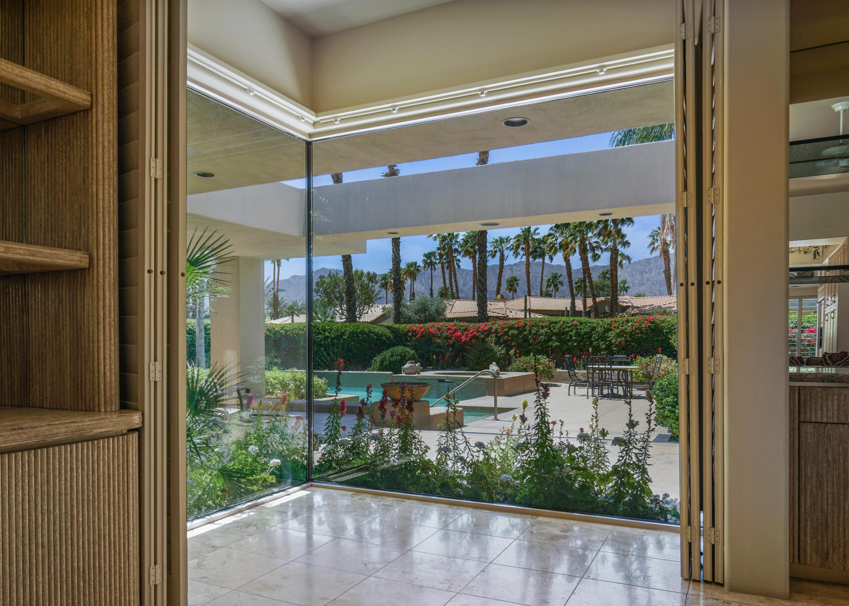 79140 Jack Rabbit Trail La Quinta, CA 92253 - Photo 30 of 61 a view of a patio with a table and chairs