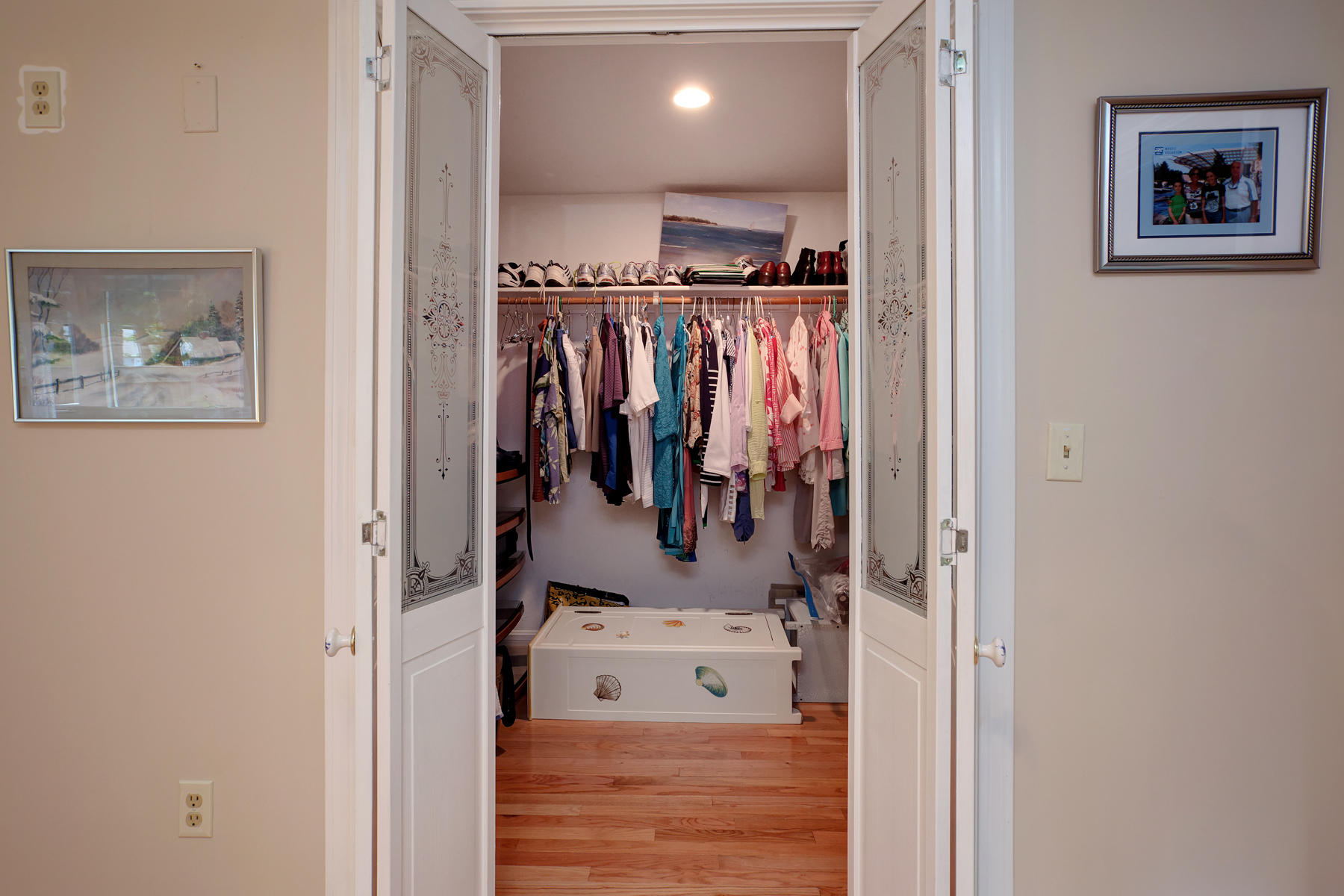 18 Frederick Road Falmouth, MA 02540 - Photo 42 of 62 a view of a hallway with wooden floor and entryway