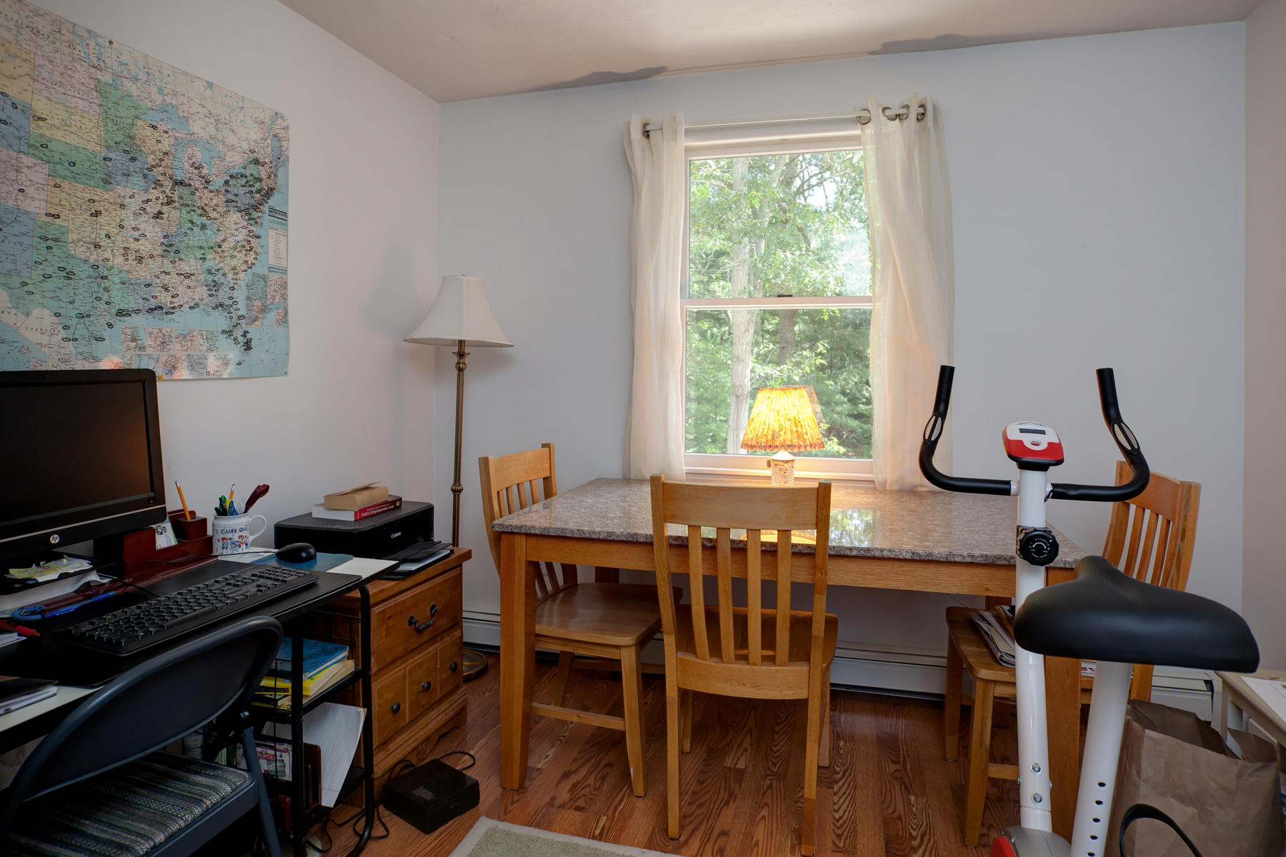 18 Frederick Road Falmouth, MA 02540 - Photo 51 of 62 a view of a workspace with furniture and a window
