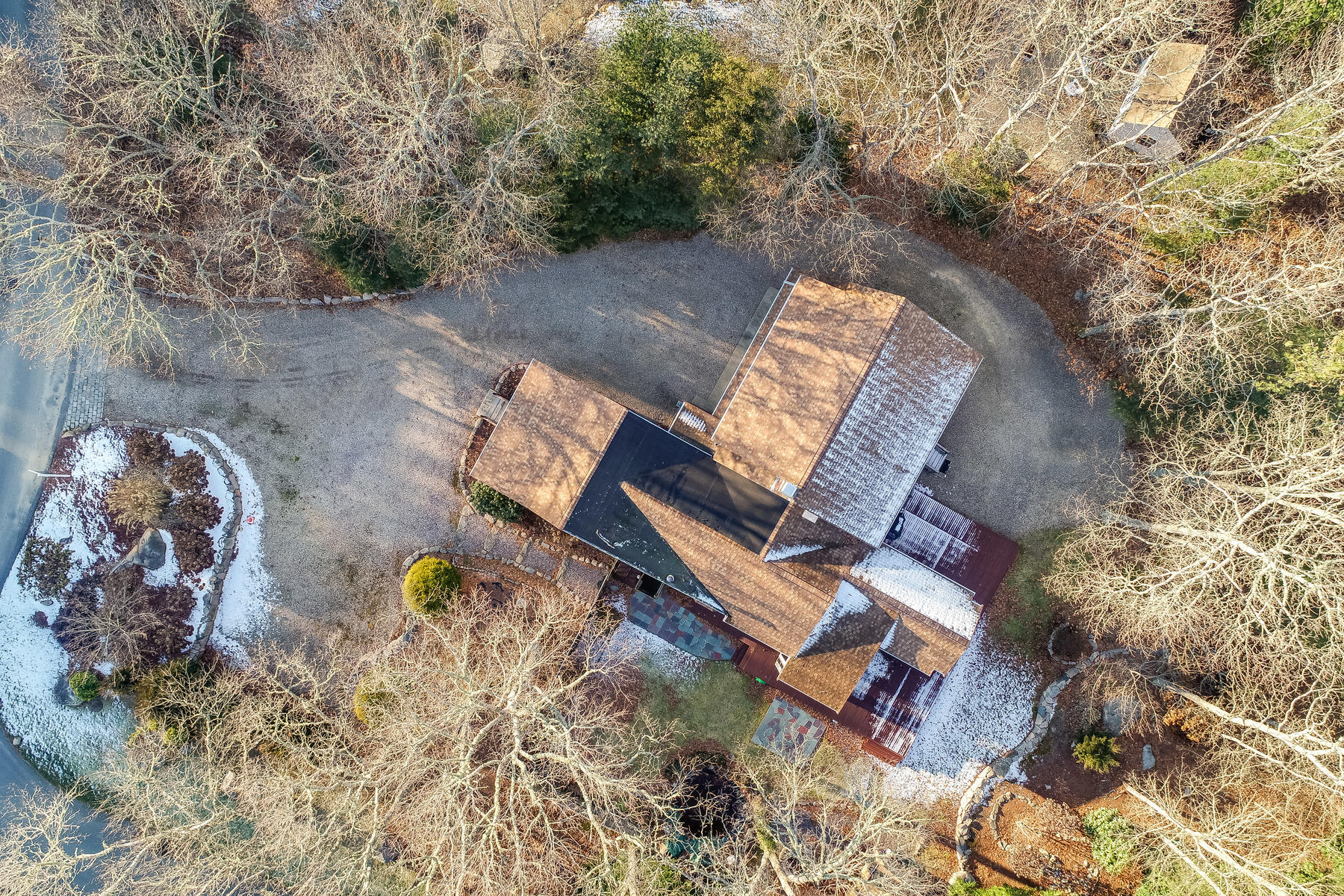 18 Frederick Road Falmouth, MA 02540 - Photo 8 of 62 an aerial view of a house with outdoor space