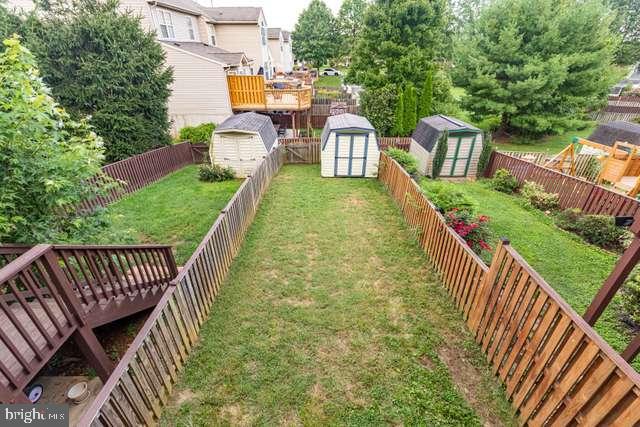 1323 Roman Ridge Way Bel Air, MD 21014 - Photo 13 of 22 Fenced in yard with shed