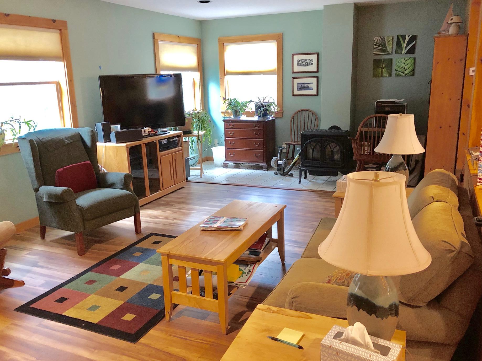 24 Ledges Road Bass Harbor, ME 04653 - Photo 25 of 61 Living room - open concept