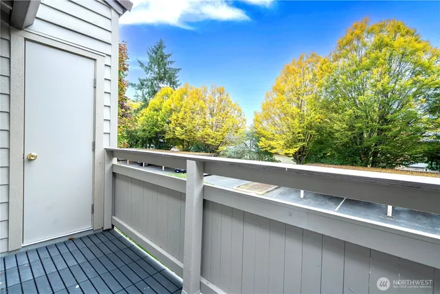 a view of backyard with green space