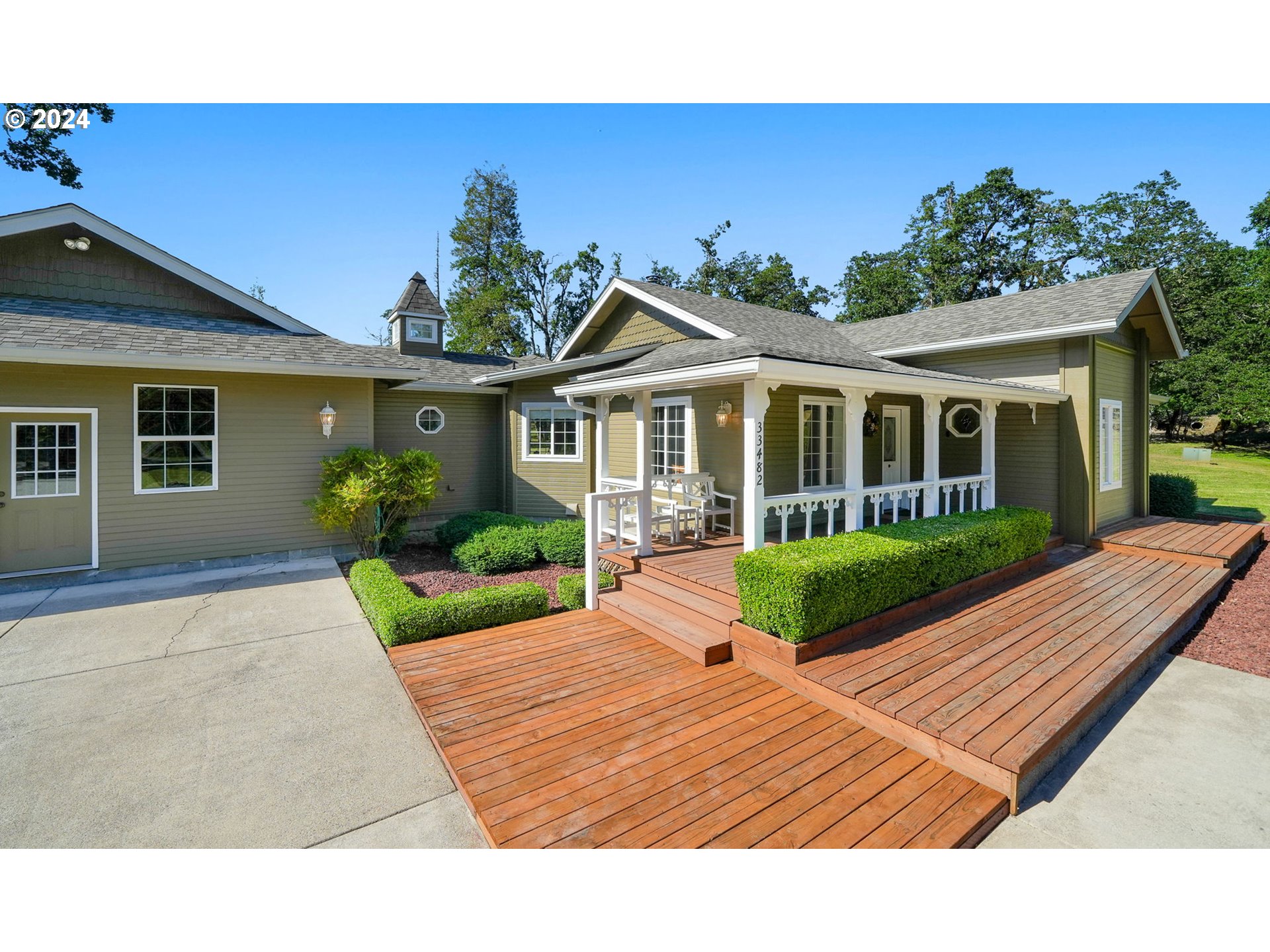 33482 Molitor Ranch Road Cottage Grove, OR 97424 - Photo 10 of 48 a view of house with yard and outdoor seating
