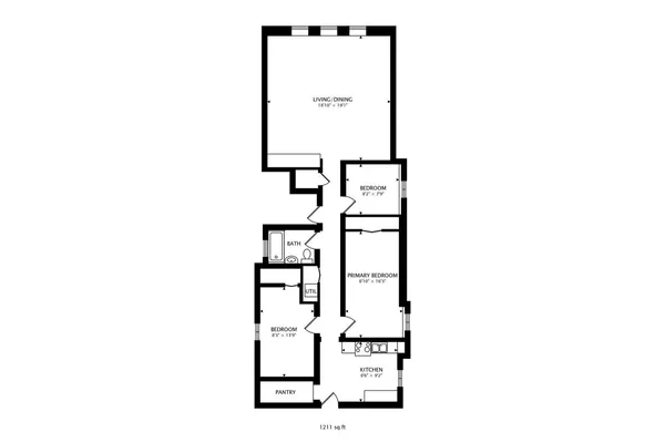 $1,900 | 1812 South Millard Avenue, Unit 3, Chicago, IL 60623