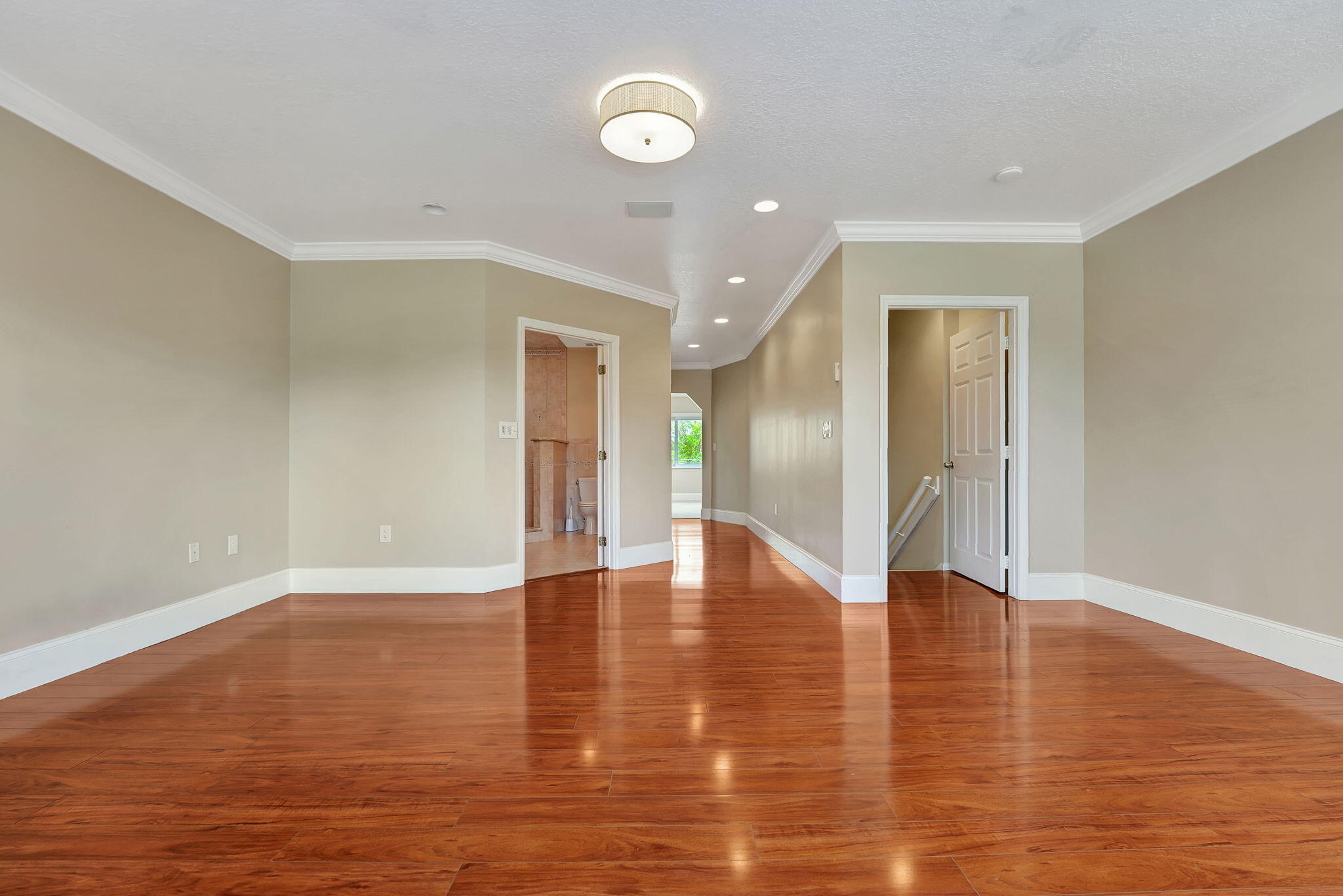 1300 Northeast 26th Avenue Pompano Beach, FL 33062 - Photo 32 of 68 a view of an empty room with wooden floor