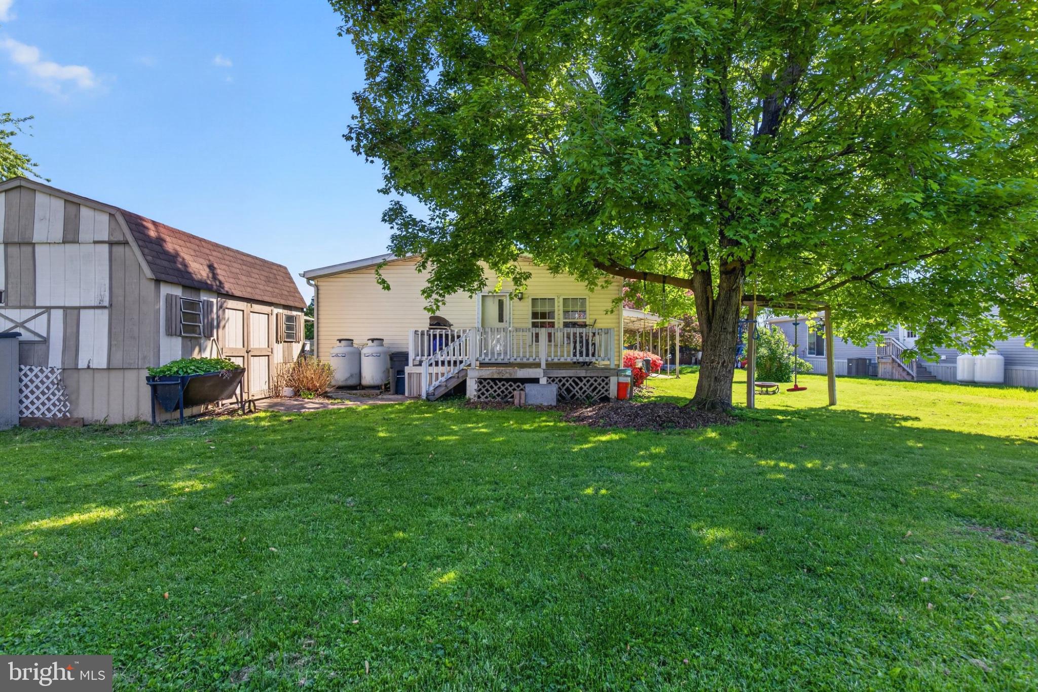 201 Northcrest Acres Lebanon, PA 17046 - Photo 15 of 22 Charming backyard oasis with shade.