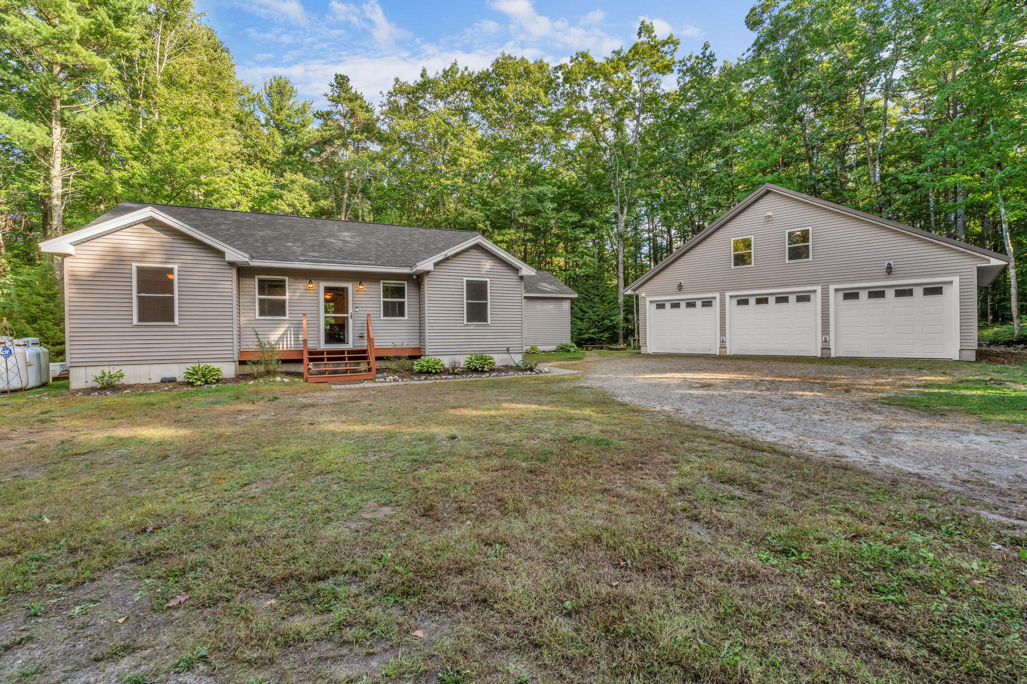 15 Evans Way Sebago, ME 04029 - Photo 1 of 45 Exterior Front