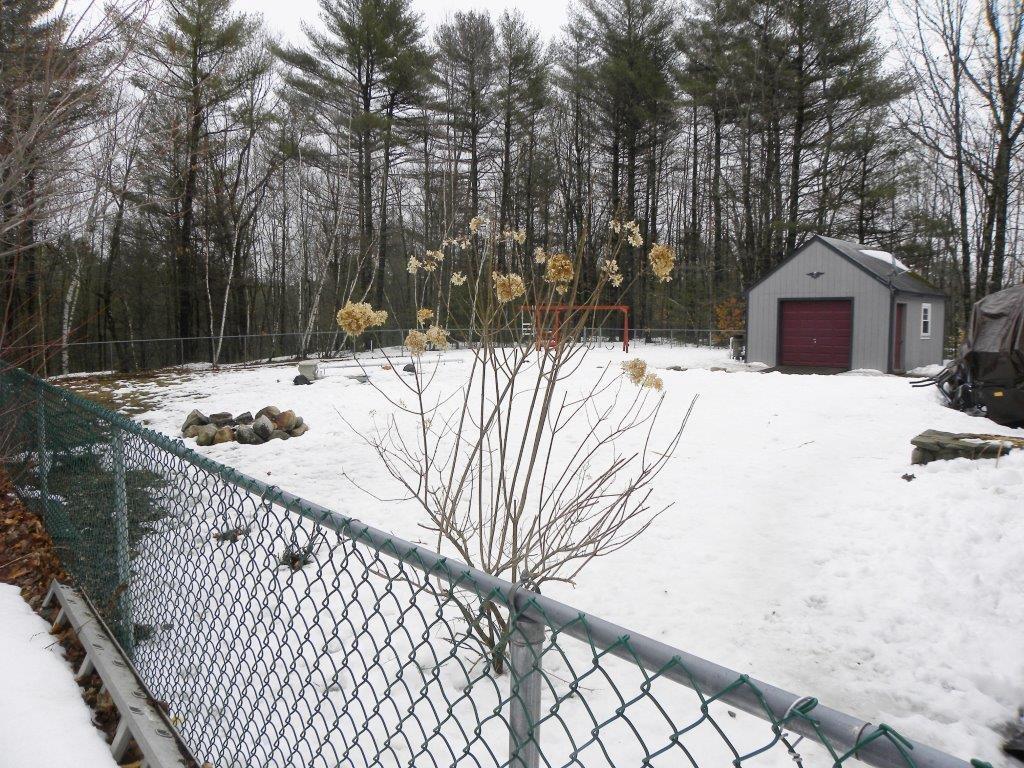 107 Pheasant Run Road Waterboro, ME 04030 - Photo 6 of 26 Another view of the yard - buried...
