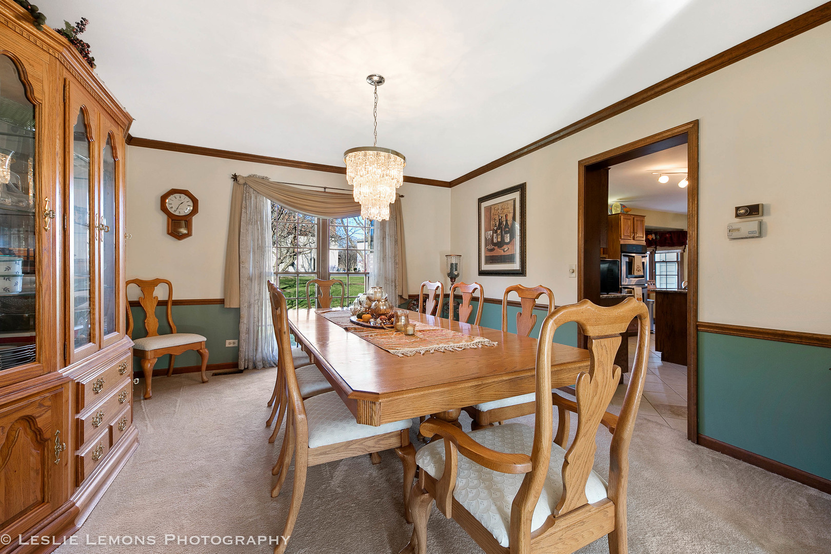 217 West Bailey Road Naperville, IL 60565 - Photo 9 of 24 a view of a dining room with furniture window and wooden floor