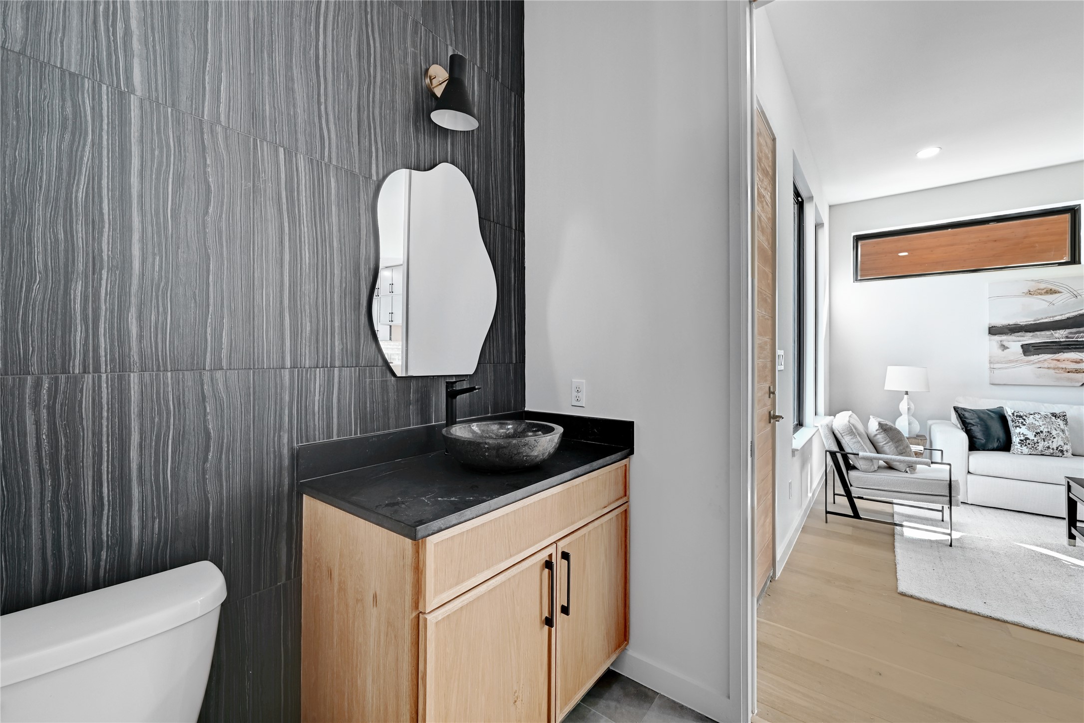 2717 Lyons Road, Unit 1 Austin, TX 78702 - Photo 31 of 34 1st floor Powder room.