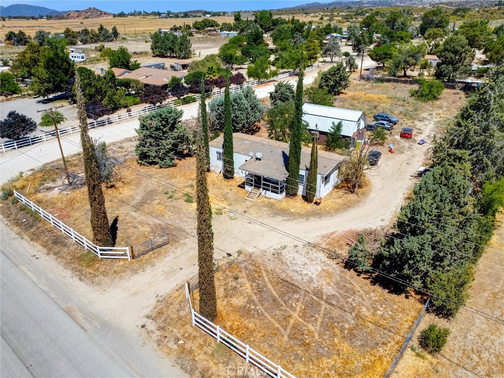 55880 Mitchell Road Anza, CA 92539 - Photo 9 of 27 an aerial view of a house with a yard