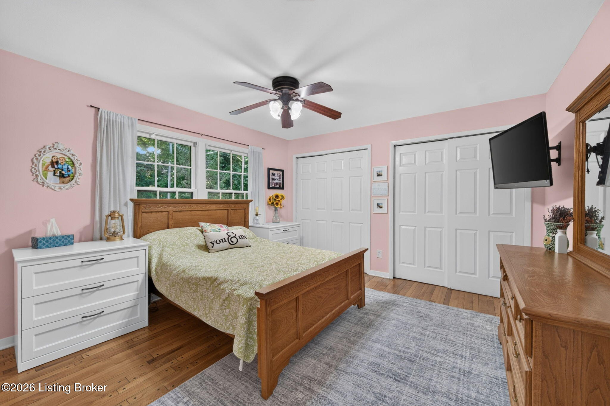 2104 North Rose Island Road Prospect, KY 40059 - Photo 28 of 57 The primary bedroom features two standard closets and built-in shelving