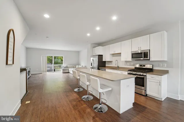 a view of a two chairs in the deck
