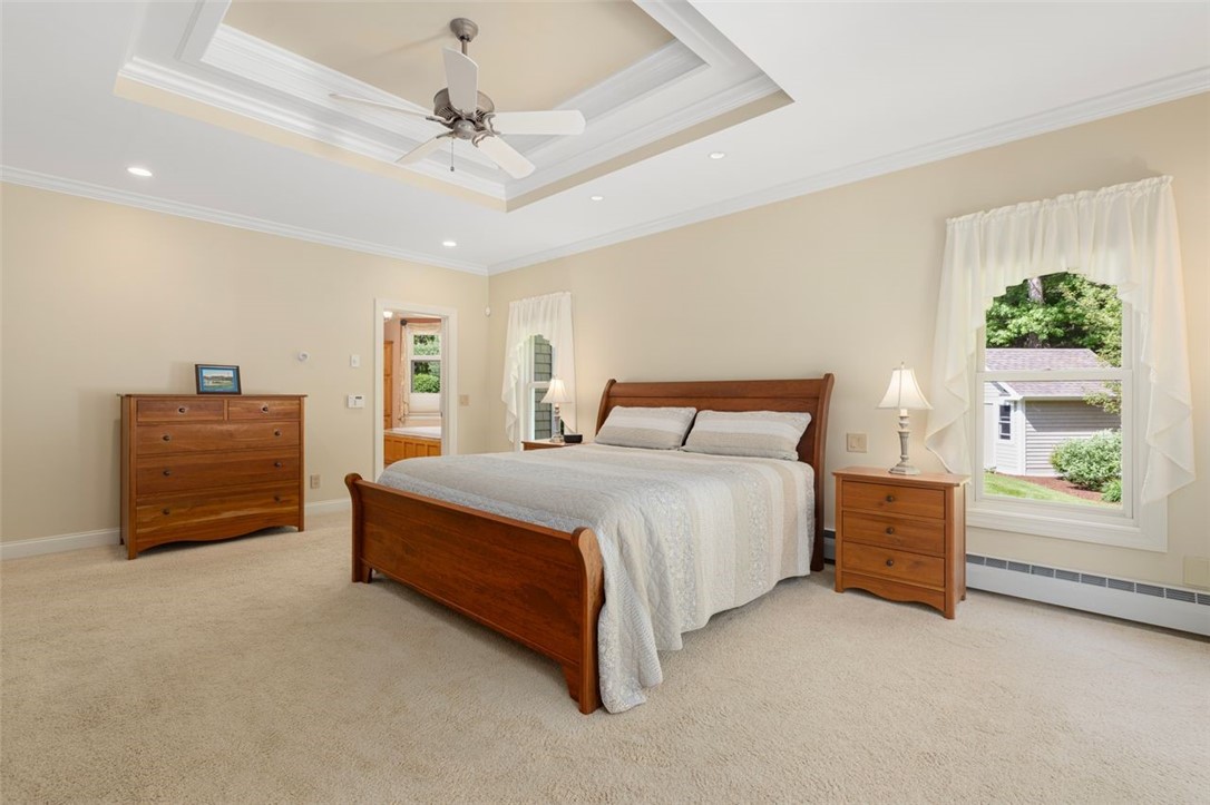 2271 Middle Road East Greenwich, RI 02818 - Photo 23 of 50 Primary bedroom with tray ceiling