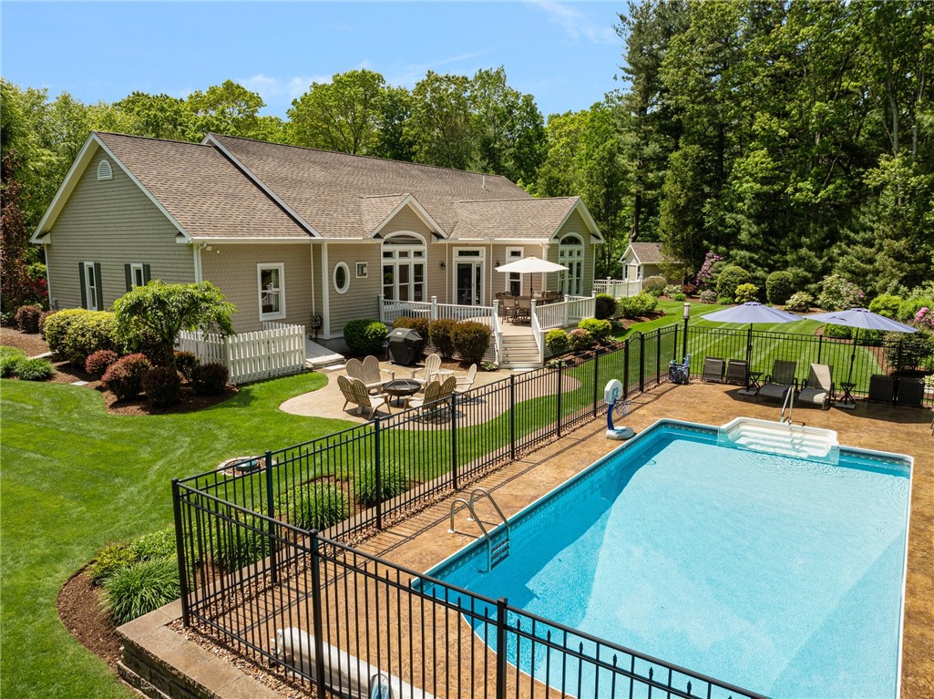 2271 Middle Road East Greenwich, RI 02818 - Photo 3 of 50 Fenced in-ground pool