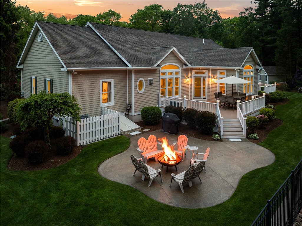 2271 Middle Road East Greenwich, RI 02818 - Photo 44 of 50 Gather on the patio or the deck to enjoy a summer evening