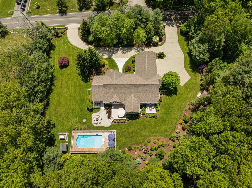 2271 Middle Road East Greenwich, RI 02818 - Photo 6 of 50 Set on 1.3 acres with a half circle driveway and plenty of parking for gatherings. Surrounded by mature trees and plantings