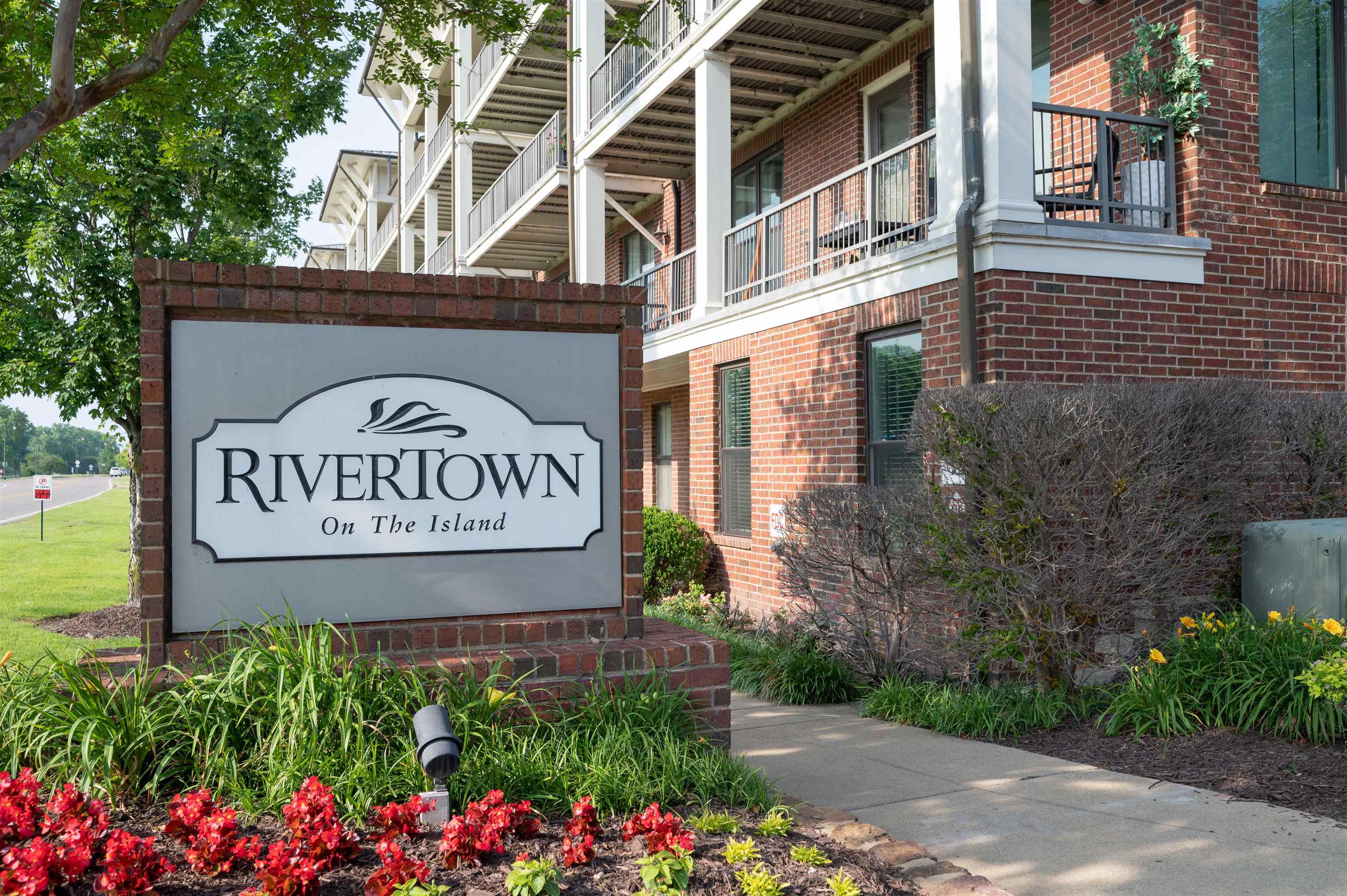 a sign on the side of a building