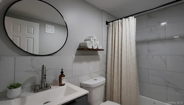 a bathroom with a toilet and a sink