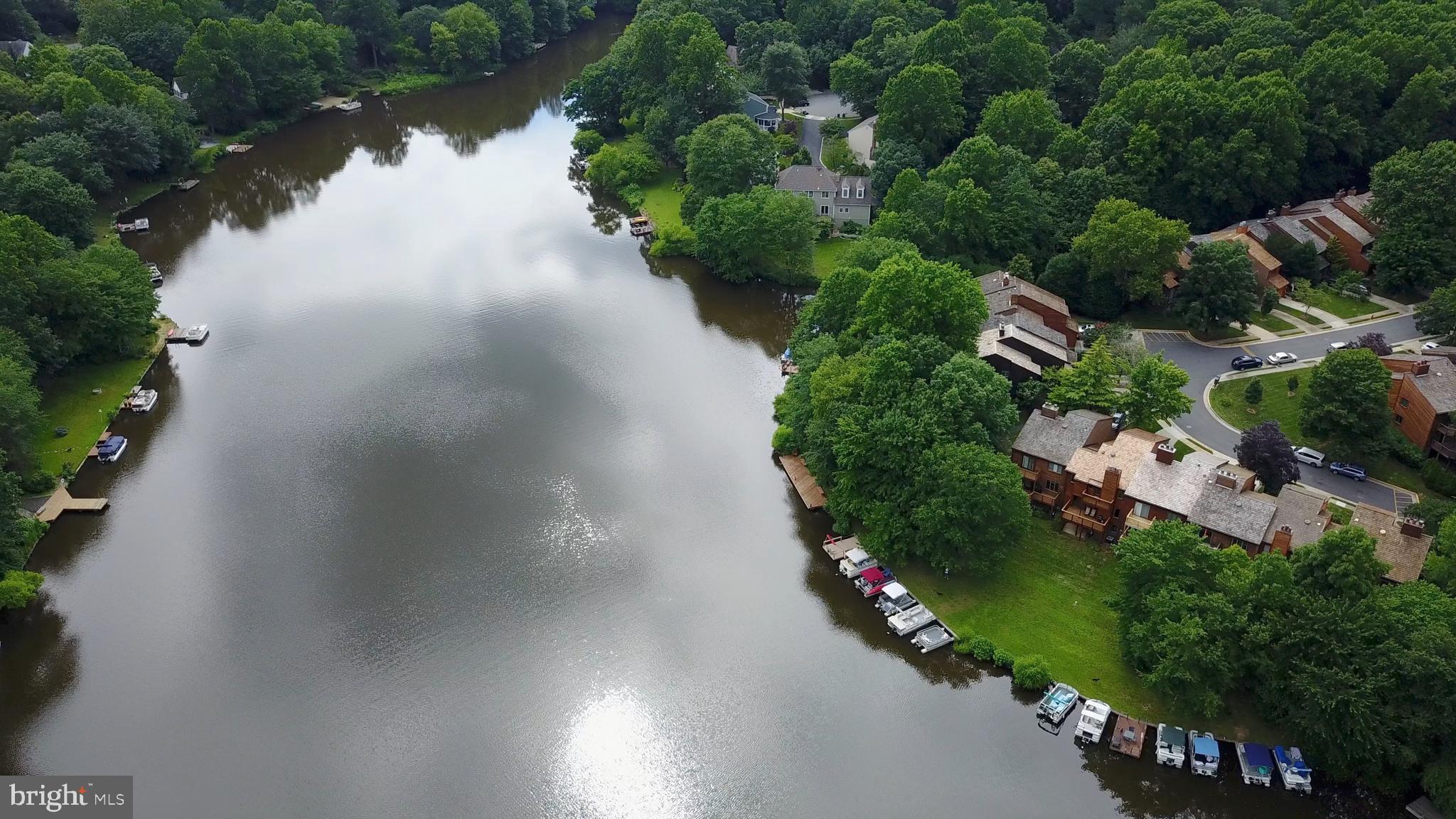 2268 Cedar Cove Court Reston, VA 20191 - Photo 3 of 41 Aerial view of Lake Audubon-Cedar Cove on right