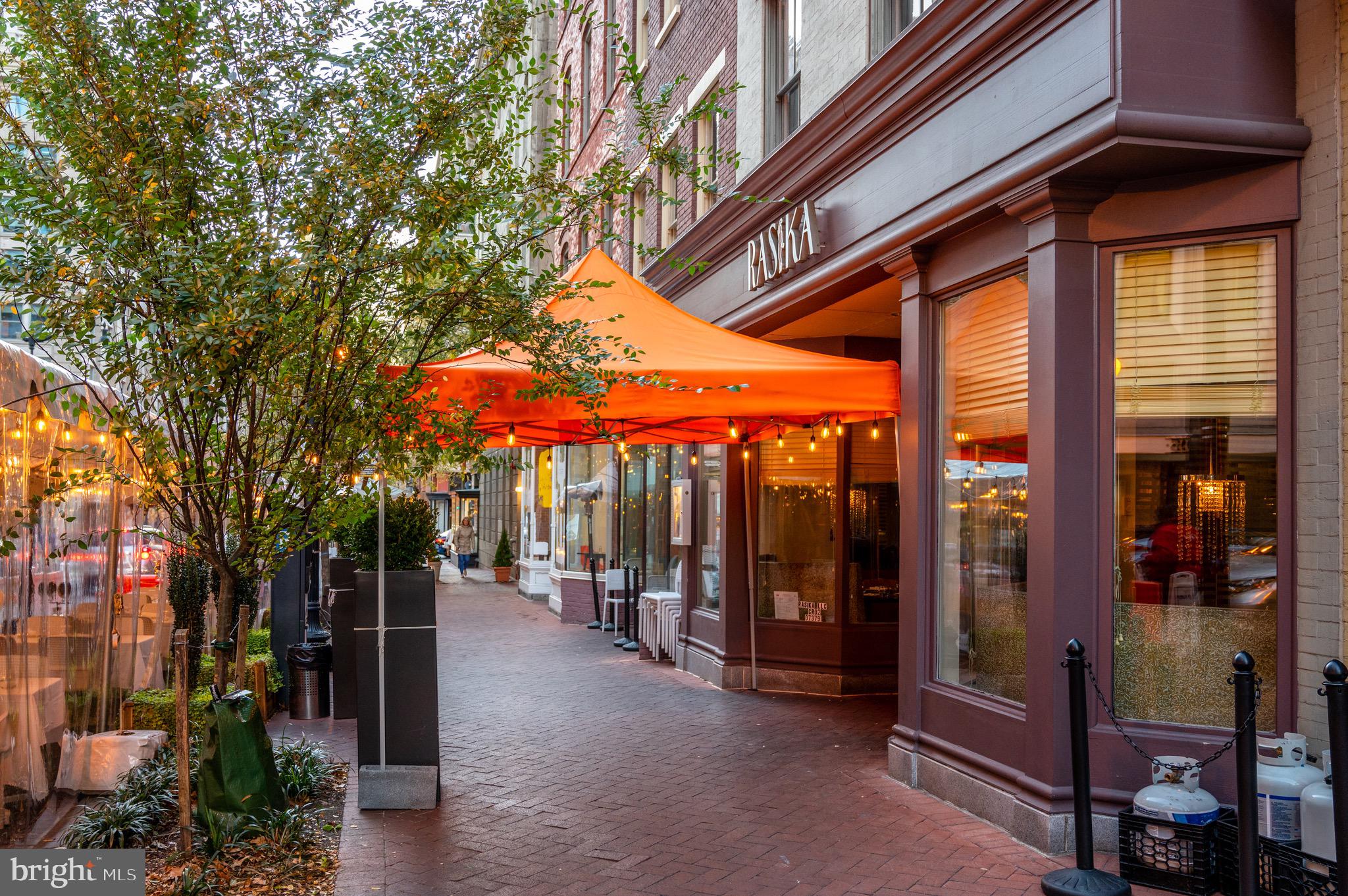 631 D Street Northwest, Unit 241 Washington, DC 20004 - Photo 67 of 81 Famed Rasika Restaurant is one block away