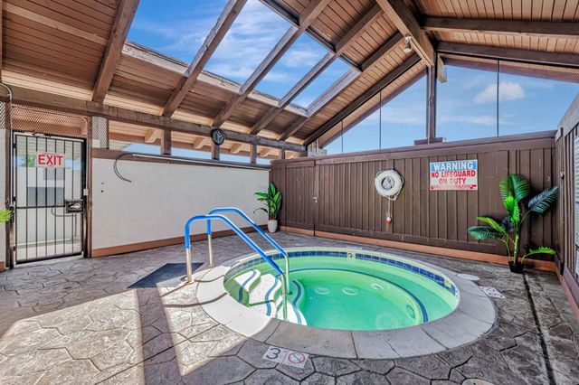 a table and chairs in a room