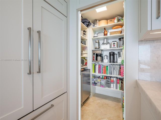 a room with storage and utility