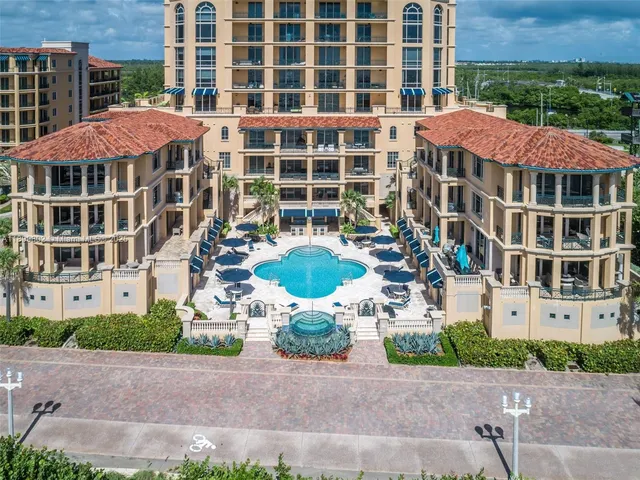 a front view of a building