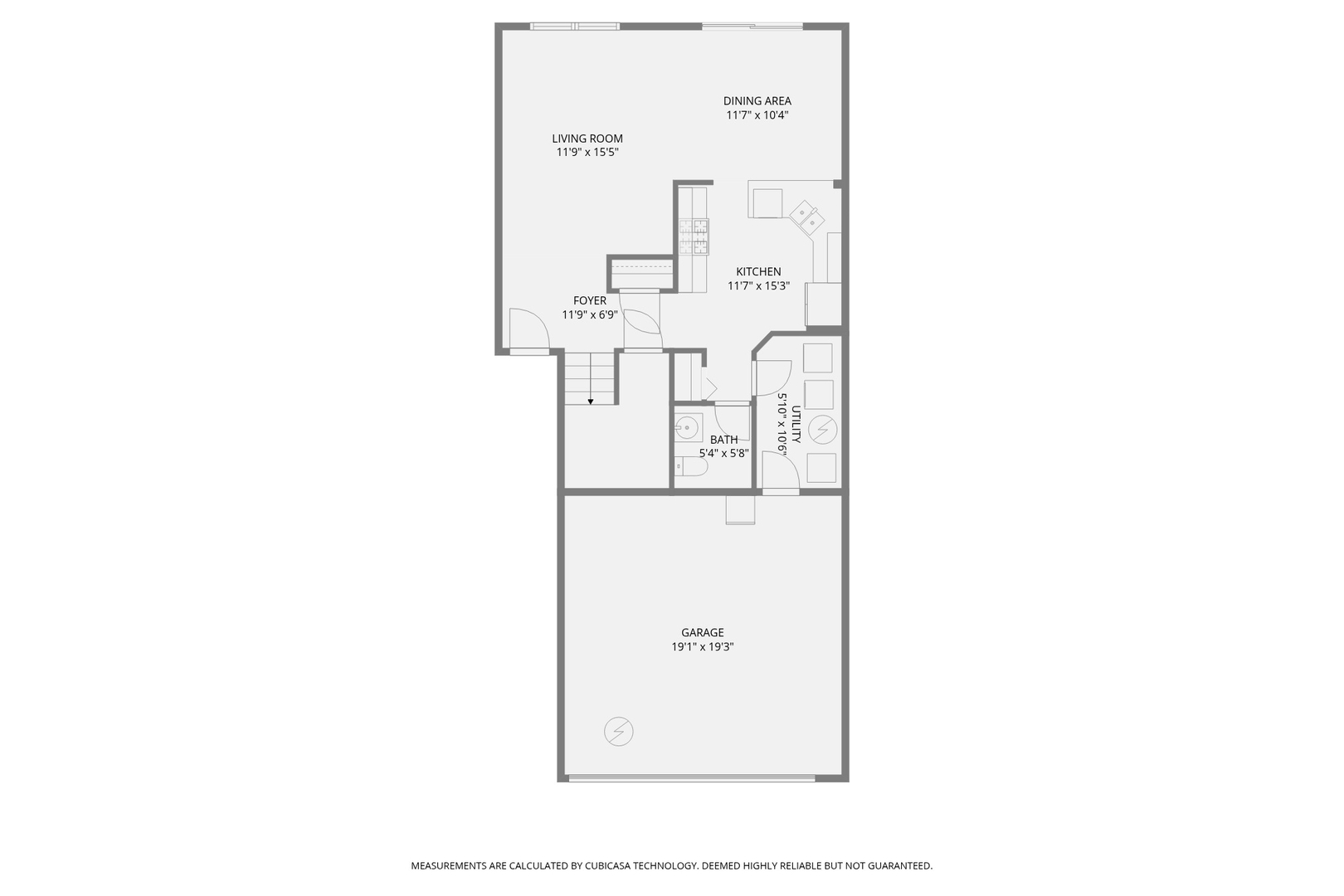 422 Victoria Lane Elgin, IL 60124 - Photo 20 of 22 a picture of floor plan