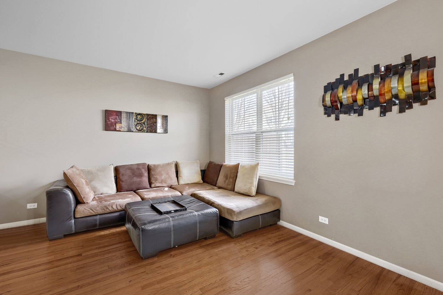422 Victoria Lane Elgin, IL 60124 - Photo 5 of 22 a living room with furniture and wooden floor