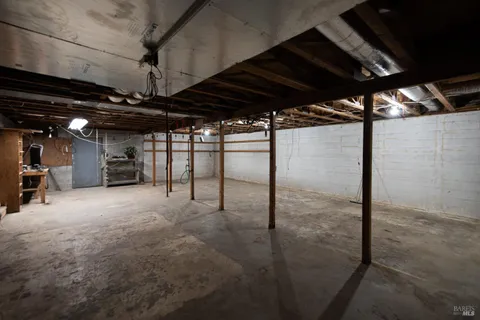 a view of empty room