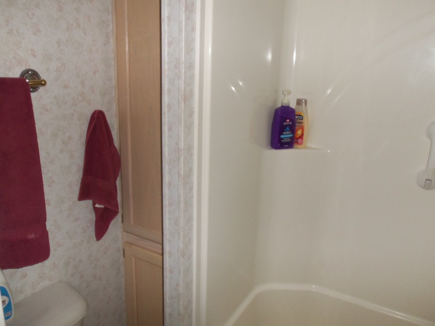 7-150 Woodhaven Sublette, IL 61367 - Photo 16 of 16 a bathroom with a shower and a toilet