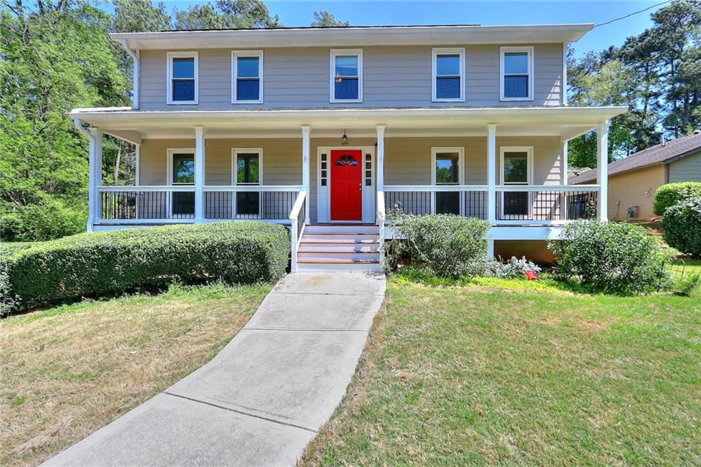 4054 Howell Ferry Road Northwest Duluth, GA 30096 - Photo 1 of 1 Welcome home! newly painted front porch. Sit on your rocking chair and enjoy socializing with walking neighbors