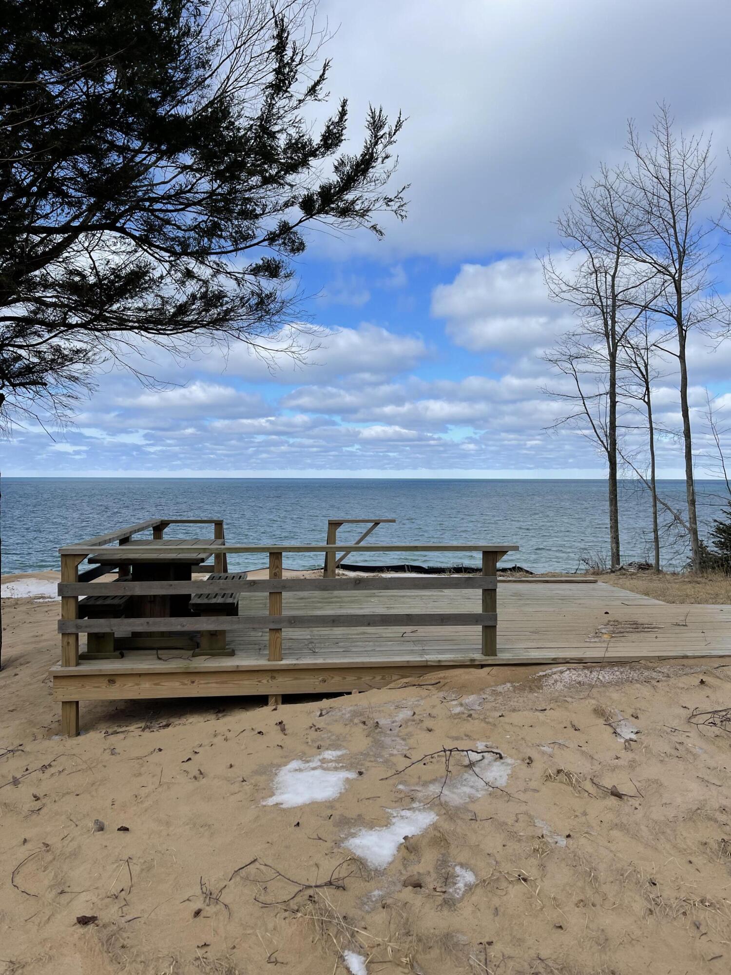 4748 Fox Farm Road Manistee, MI 49660 - Photo 6 of 11 View from Middle of Property