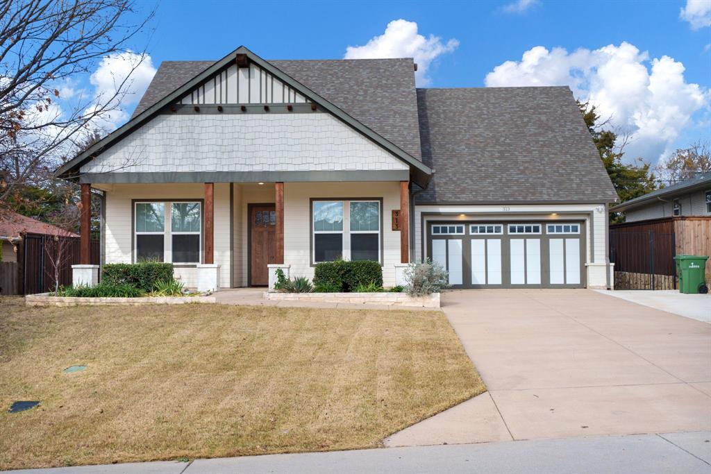 313 East 3rd Street Prosper, TX 75078 - Photo 1 of 38 front view of a house with a yard