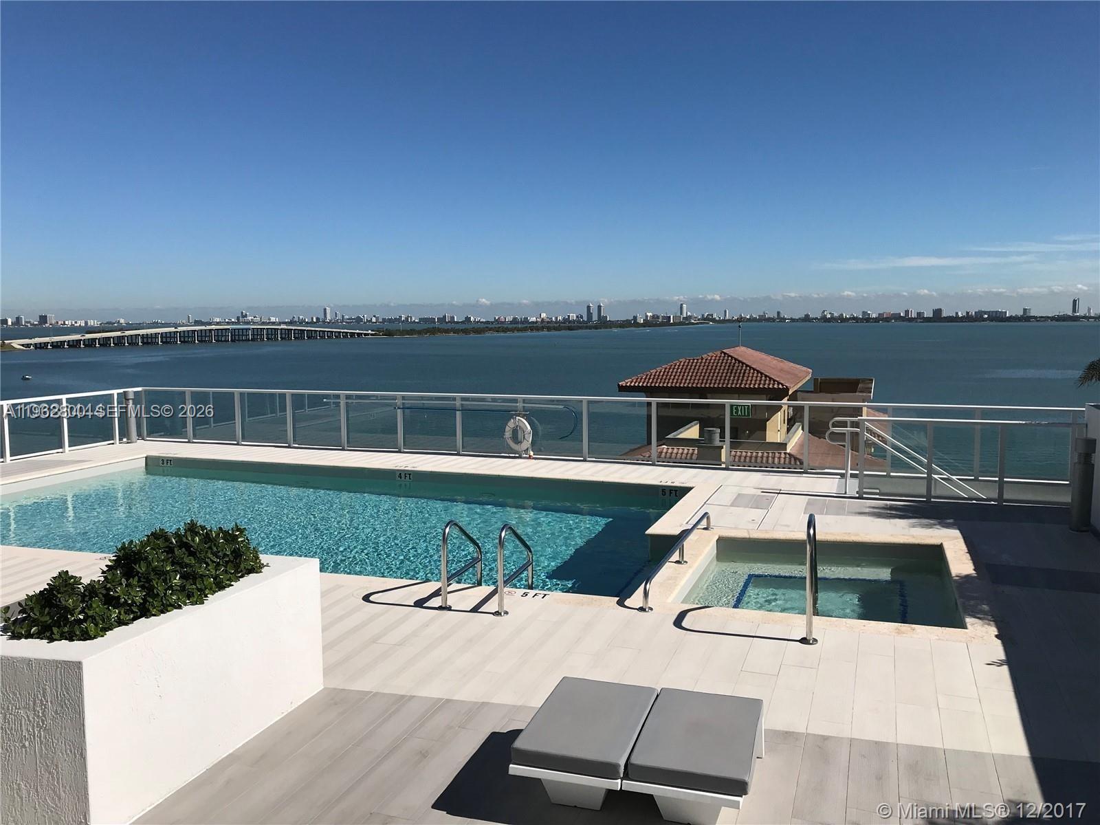 601 Northeast 27th Street, Unit 1003 Miami, FL 33137 - Photo 30 of 31 a view of a house with pool