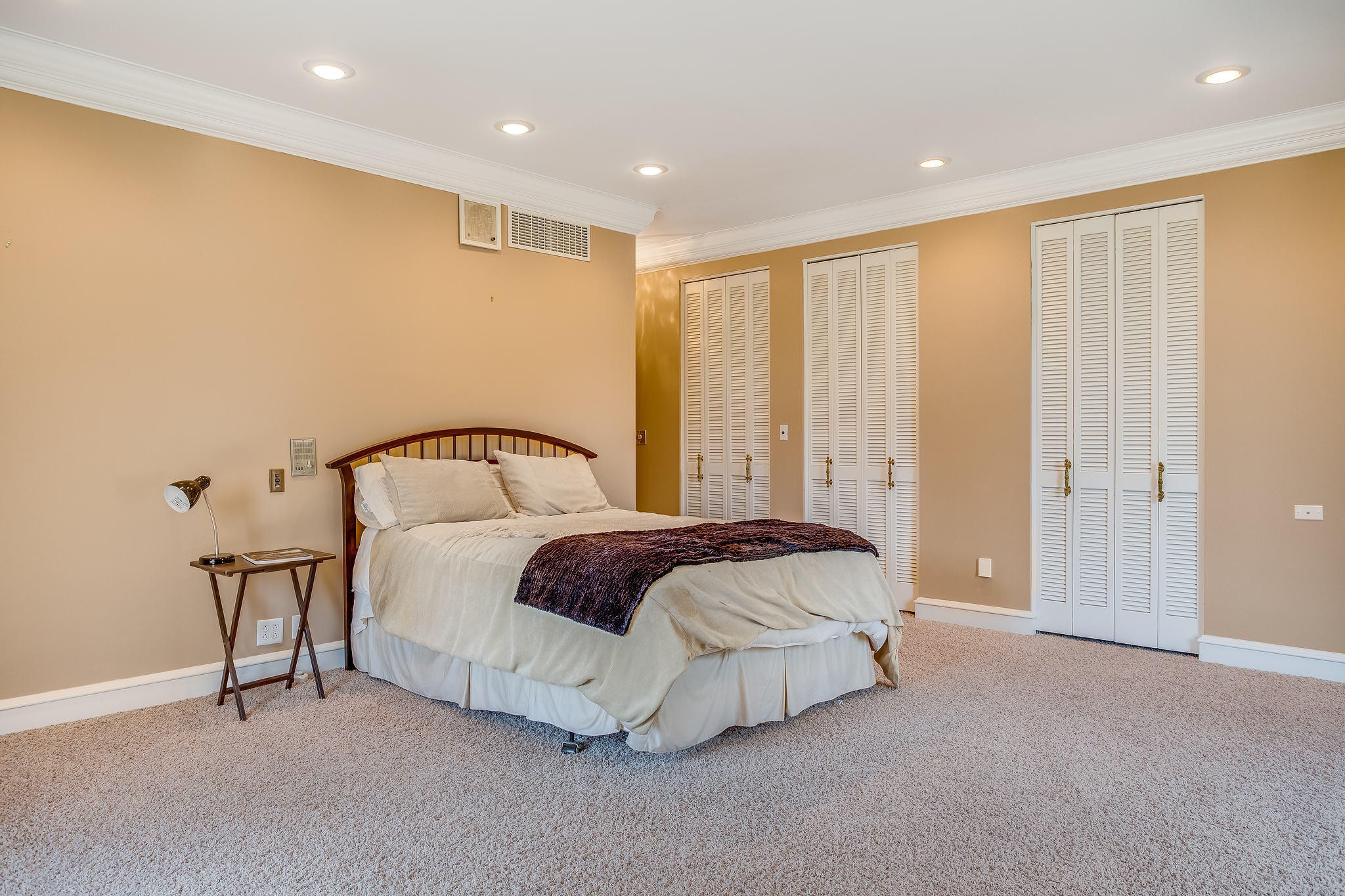 601 Self Hollow Road Rockford, TN 37853 - Photo 18 of 40 a spacious bedroom with a bed and a window
