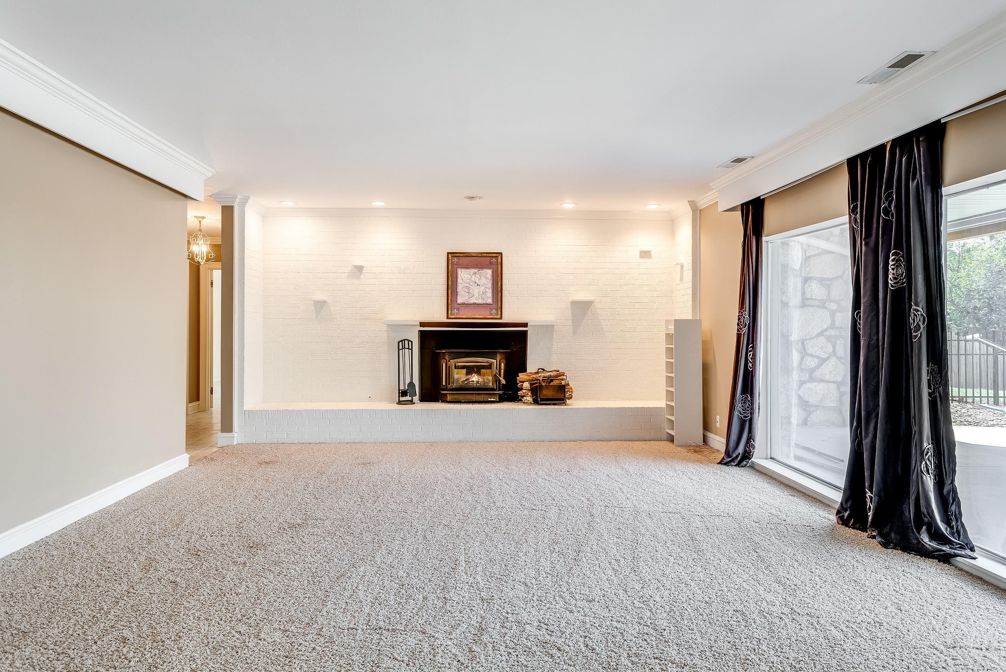 601 Self Hollow Road Rockford, TN 37853 - Photo 30 of 40 a view of empty room with a fireplace