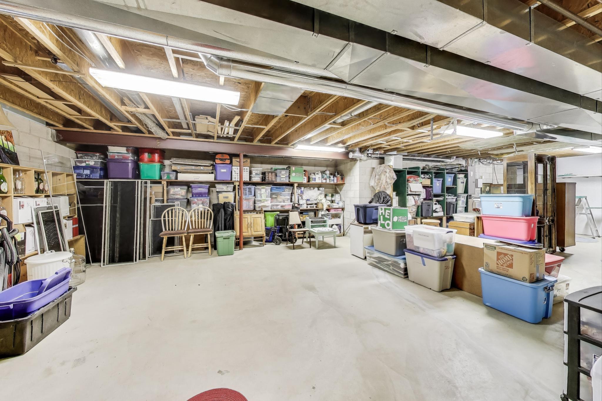 W312S8869 Cherokee Pass Mukwonago, WI 53149 - Photo 51 of 75 Storage area in basement lower level