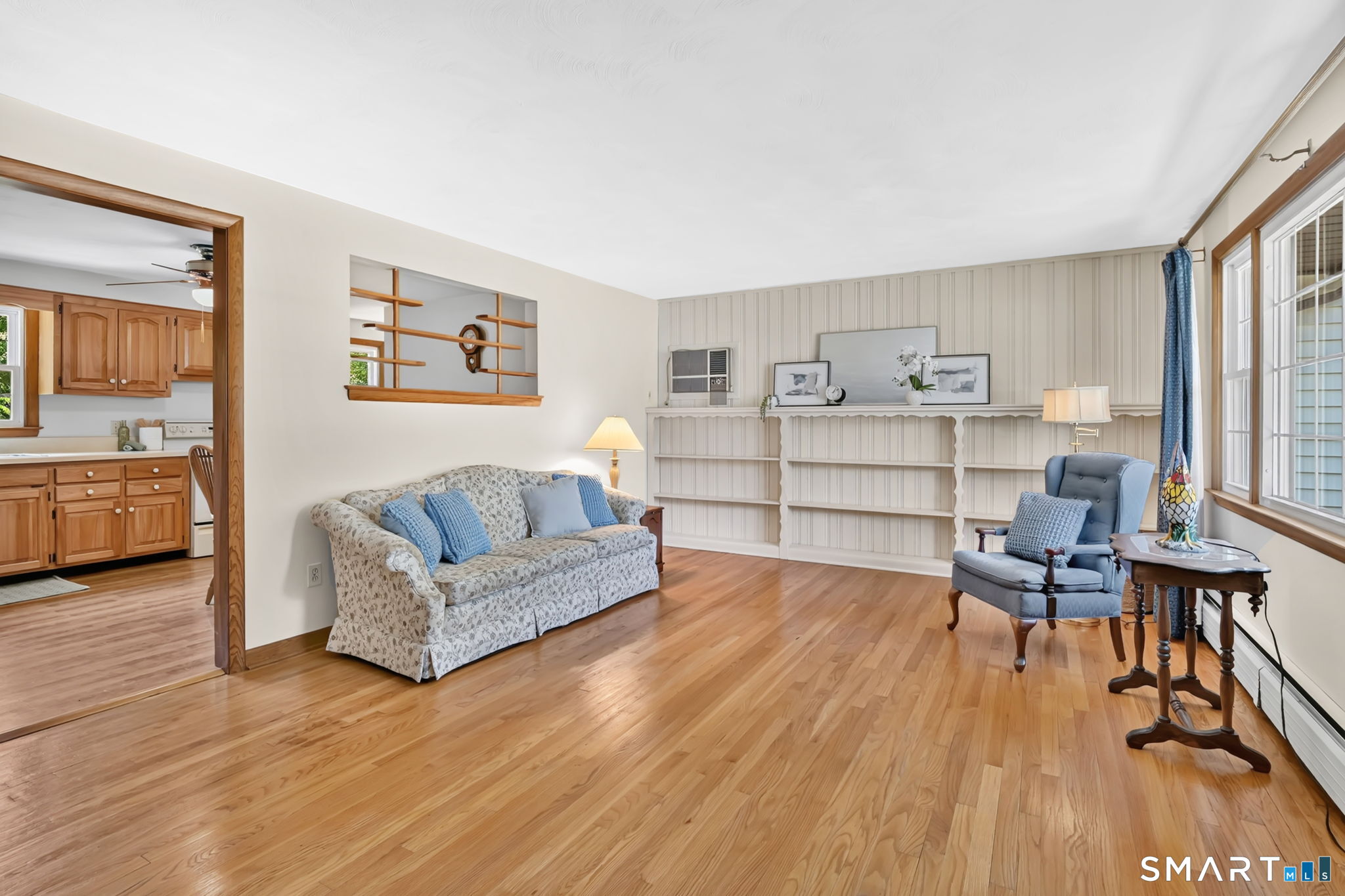 296 Phoenix Street Vernon, CT 06066 - Photo 2 of 34 a living room with furniture and a wooden floor