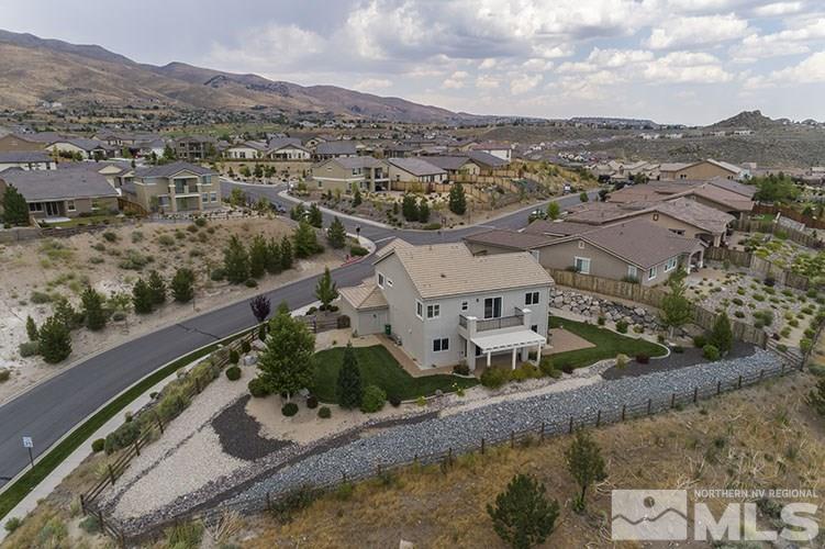 1640 Back Nine Trail Reno, NV 89523 - Photo 33 of 35 an aerial view of residential houses with outdoor space