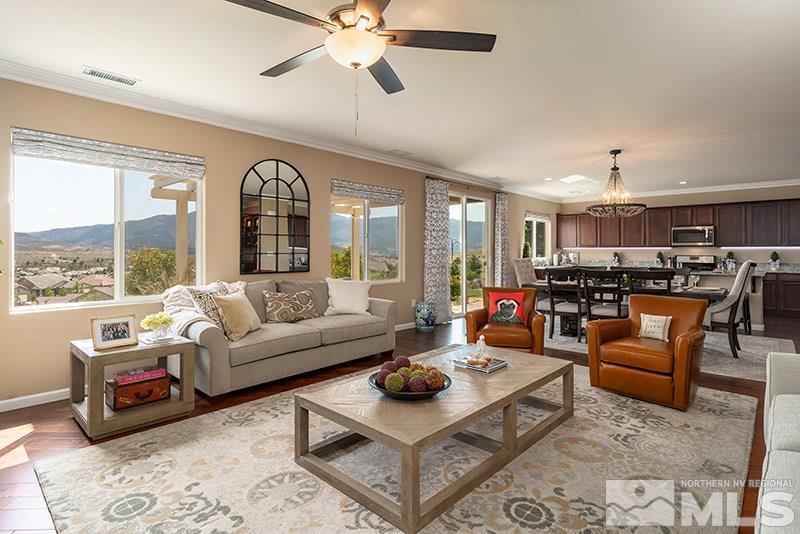 1640 Back Nine Trail Reno, NV 89523 - Photo 8 of 35 a living room with furniture and a large window