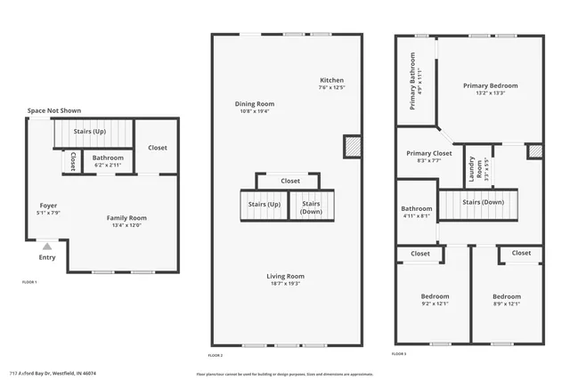$320,000 | 717 Axford Bay Drive, Westfield, IN 46074