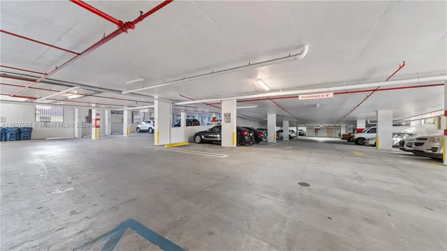 a view of parking area