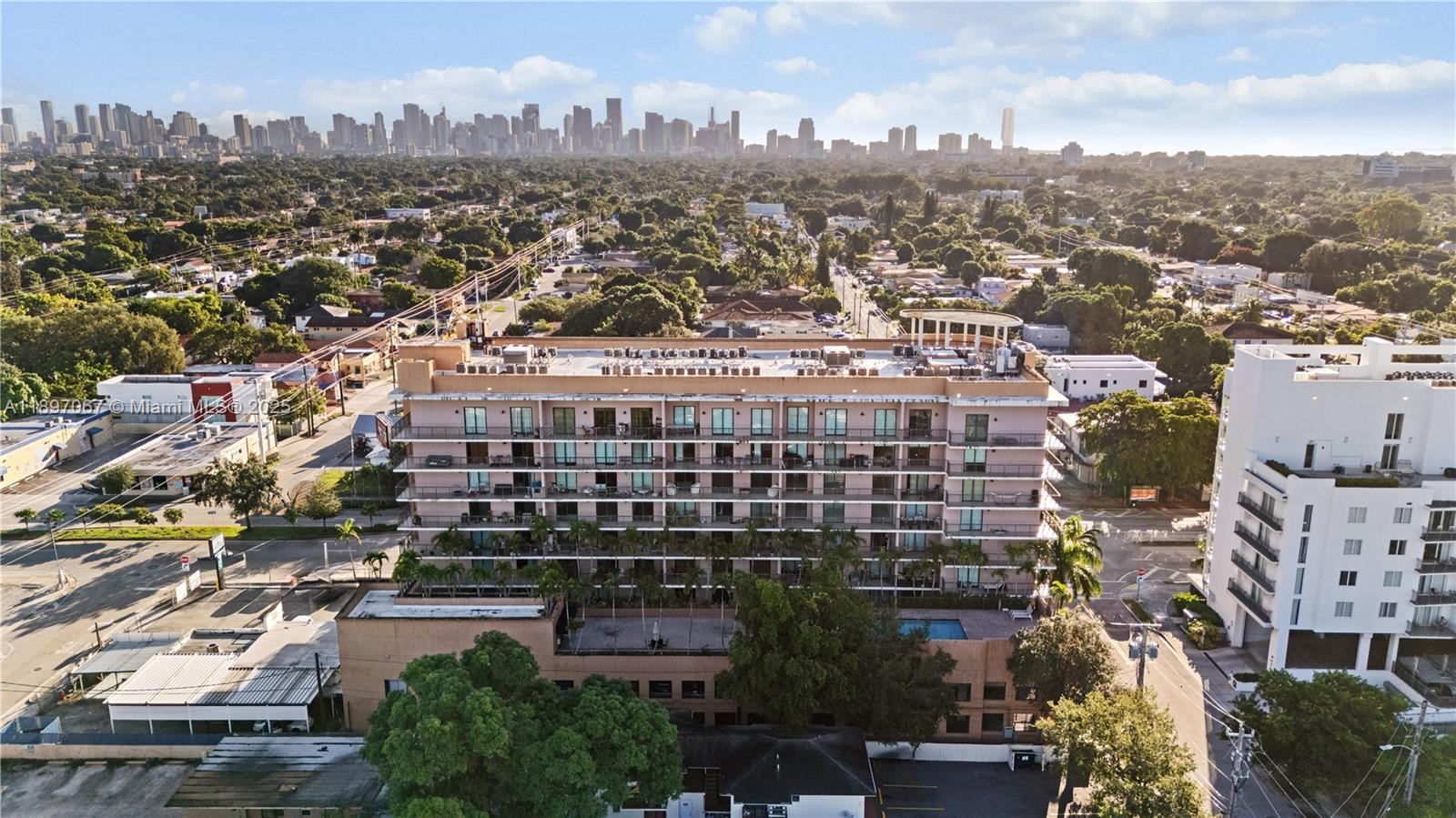1690 Southwest 27th Avenue, Unit 603 Miami, FL 33145 - Photo 5 of 41 an aerial view of a city